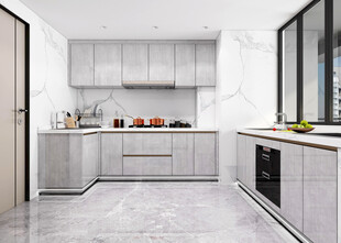 家居客厅卧装修高定现代简约设计