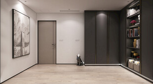 家居客厅卧装修高定现代简约设计