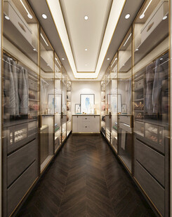 家居客厅卧装修高定现代简约设计