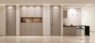 家居客厅卧装修高定现代简约设计