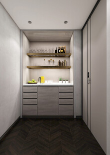 家居客厅卧装修高定现代简约设计