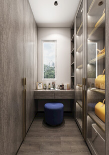 家居客厅卧装修高定现代简约设计