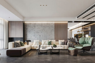 家居客厅卧装修柜子现代简约设计