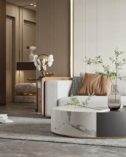 家居客厅卧装修柜子现代简约设计