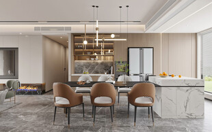 家居客厅卧装修柜子现代简约设计