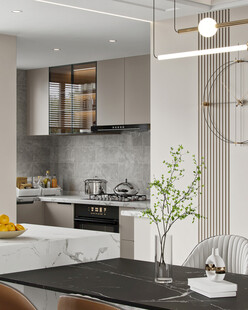 家居客厅卧装修柜子现代简约设计