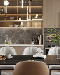 家居客厅卧装修柜子现代简约设计