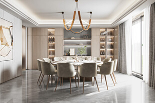 家居客厅卧装修柜子现代简约设计