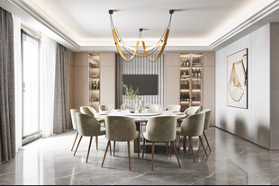 家居客厅卧装修柜子现代简约设计