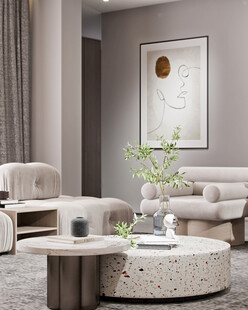 家居客厅卧装修柜子现代简约设计