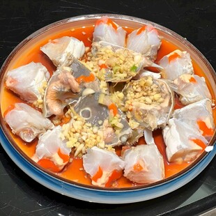 清蒸红膏蟹