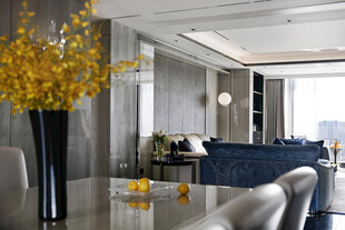 家居客厅卧装修卧室现代简约设计