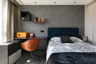 家居客厅卧装修卧室现代简约设计