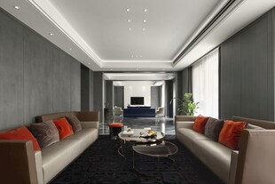 客厅卧室装修极简现代简约中古风