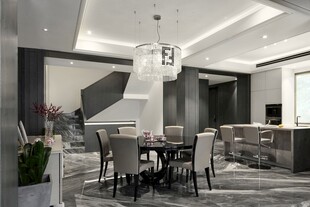 客厅卧室装修极简现代简约中古风