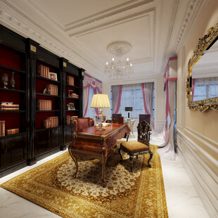 吊顶天花客厅卧装修卧室现代简约