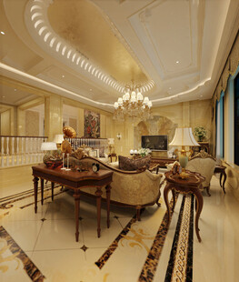 吊顶天花客厅卧装修卧室现代简约