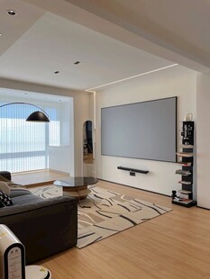 吊顶天花无主灯客厅装修现代简约