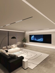 吊顶天花无主灯客厅卧室现代简约
