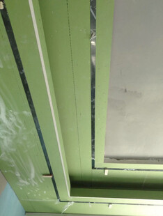 黑钛吊顶天花板客厅卧室装修极简