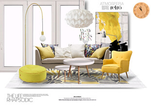 装修乳胶漆北欧家具墙面软装搭配