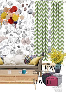 装修乳胶漆北欧家具墙面软装搭配