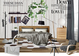 装修乳胶漆北欧家具墙面软装搭配