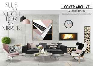 装修乳胶漆北欧家具墙面软装搭配