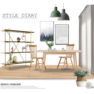 装修乳胶漆北欧家具墙面软装搭配