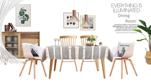 装修乳胶漆北欧家具墙面软装搭配