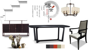 装修乳胶漆北欧家具墙面软装搭配