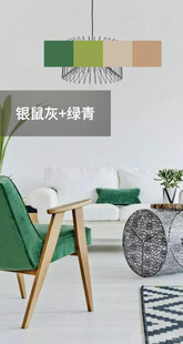 装修乳胶漆北欧家具墙面软装搭配