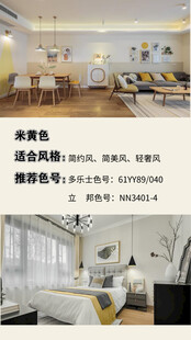 装修乳胶漆北欧家具墙面软装搭配