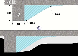 曲弧手法弱化家具装修天花板设计