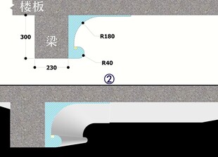 曲弧手法弱化家具装修天花板设计