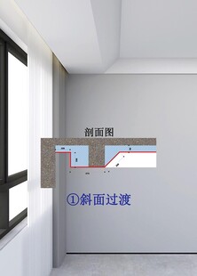 窗户边上有根梁结合吊顶家装设计