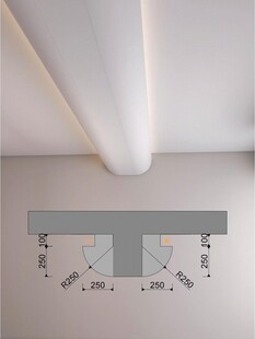 顶上天花有梁的弱化方法家居装修