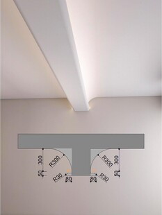 顶上天花有梁的弱化方法家居装修