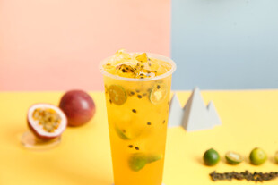 百香果柠檬茶