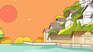 夏季旅行素材海报设计