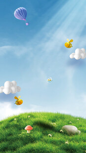 五一出游海报背景素材