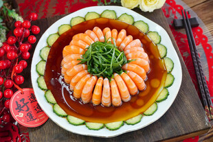白灼基围大虾