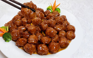 红烧肉丸子