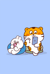 虎萌萌快乐兔沙发