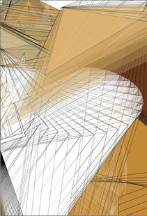 线条几何晶瓷画