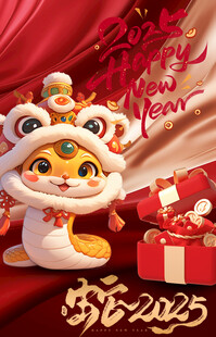 春节 新年 蛇年