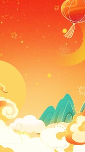 中国风海报背景素材