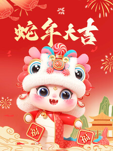 蛇年微信红包封面