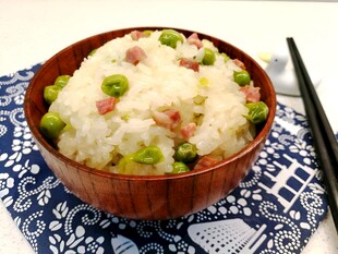 豌豆炒饭