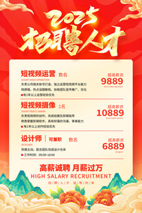 招聘海报